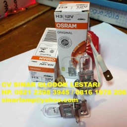 Lampu Halogen Mobil H3 12V 55W Lampu Halogen Mobil H3 12V 55W